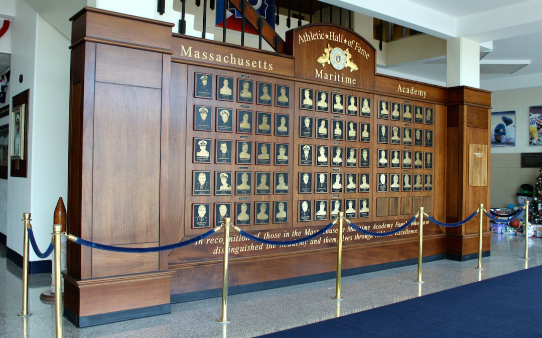 Massachusetts Maritime Academy Hall of Fame Display